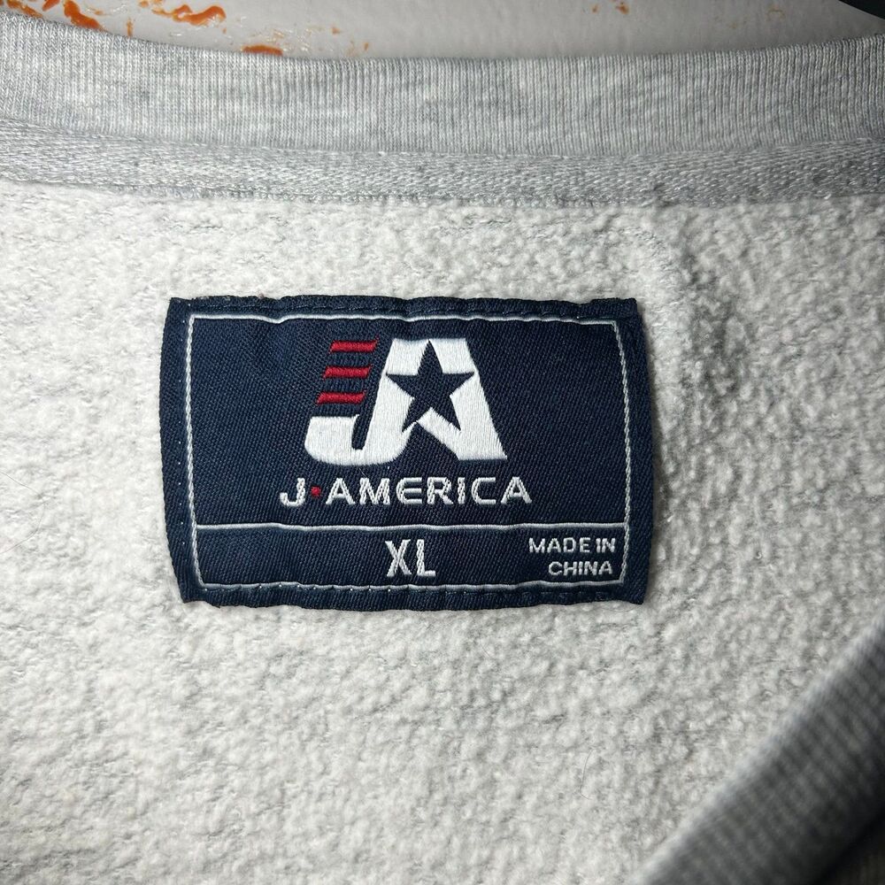 Iowa State Cyclones Sweatshirt Adult XL Embroidered Applique NCAA J America Gray - Picture 3 of 4